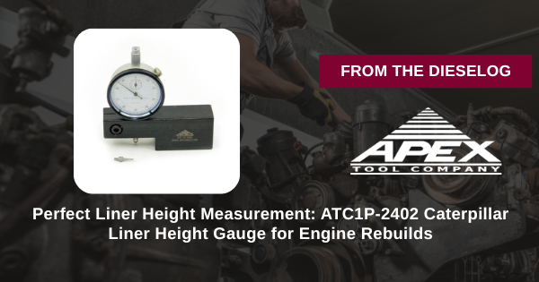 Perfect Liner Height Measurement: ATC1P-2402 Caterpillar Liner Height Gauge for Engine Rebuilds